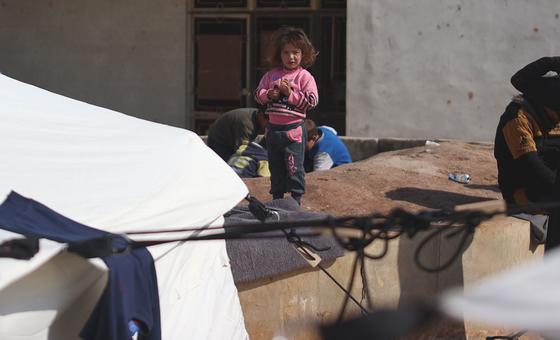 More than 850,000 Syrian, Turkish children displaced by earthquakes